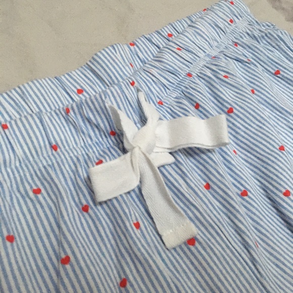 Heart Stripe Pyjama Bottoms - Picture 2 of 2